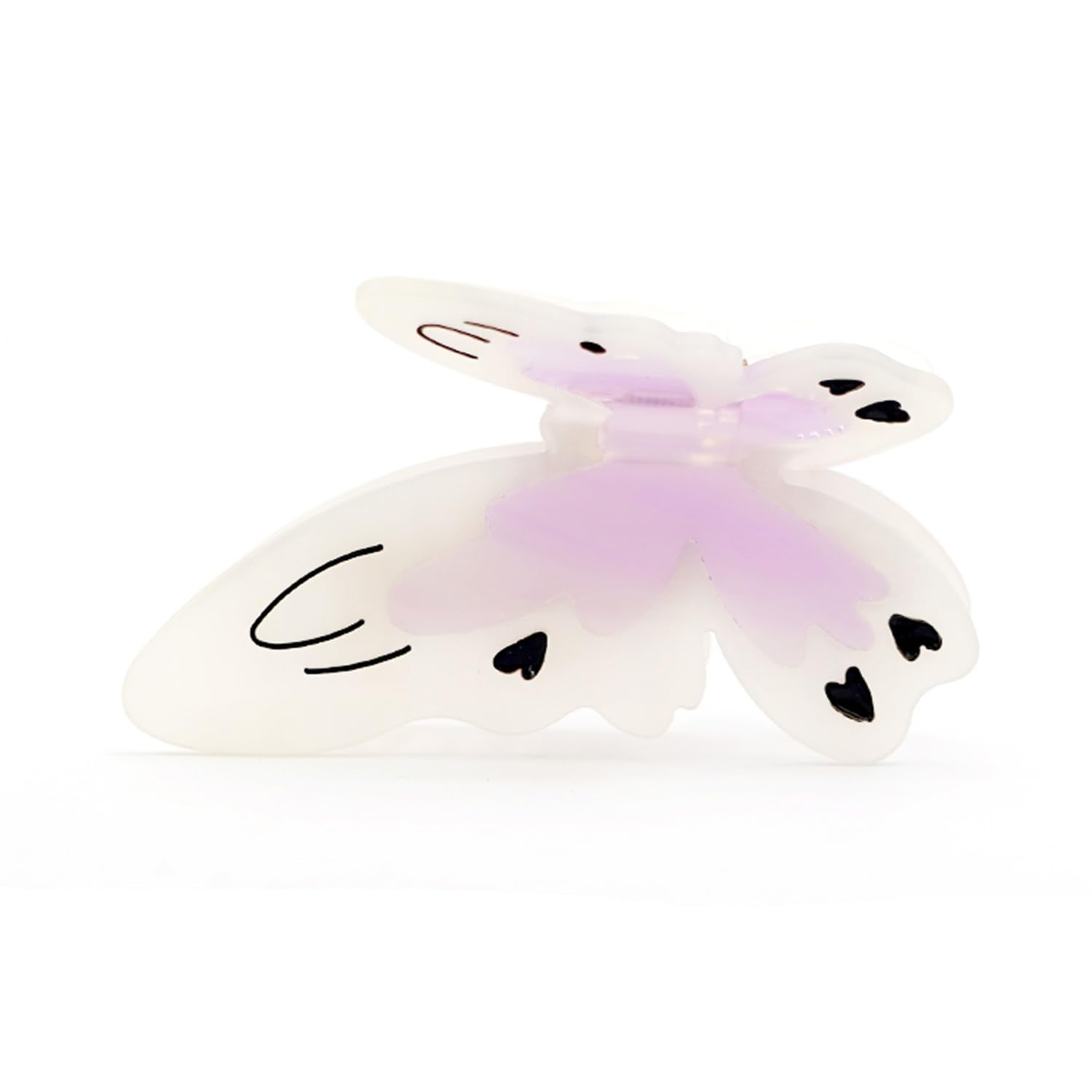 4.4 Inch Large Butterfly Claw Hair Clips - (4 Pack)