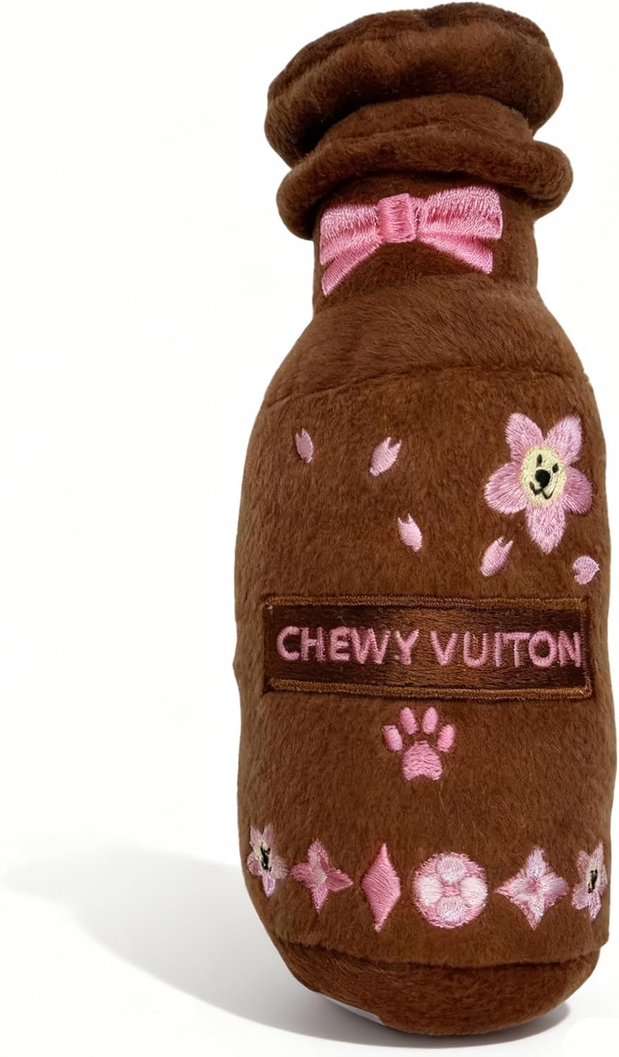 Chewy Vuiton Dog Plush Toy Purse