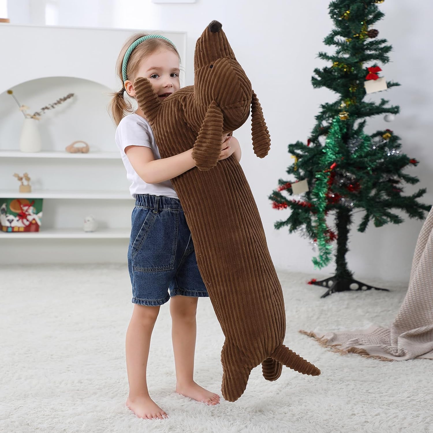 Large Dachshund Dog Stuffed Animal Plush