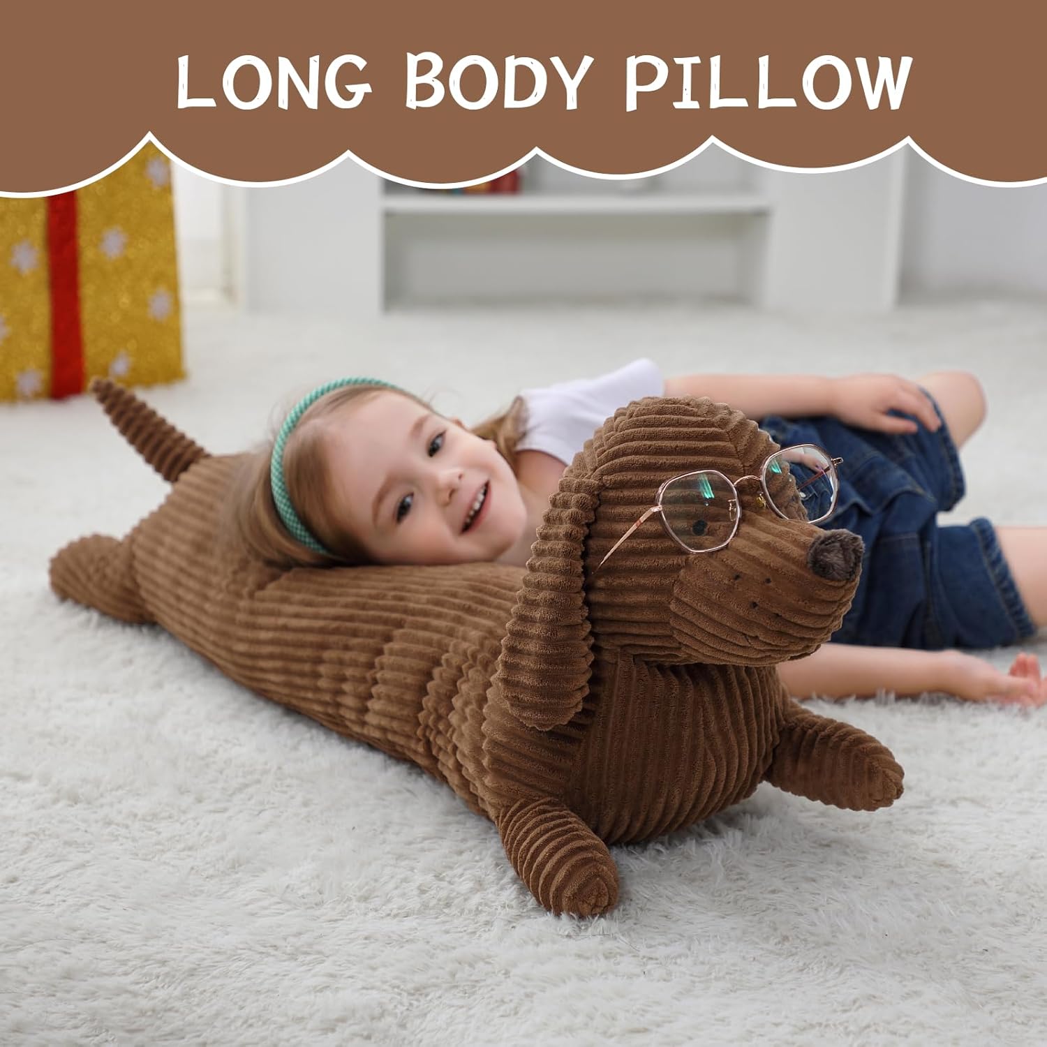 Large Dachshund Dog Stuffed Animal Plush