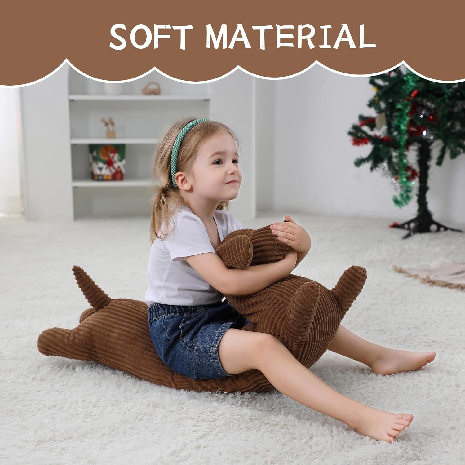 Large Dachshund Dog Stuffed Animal Plush