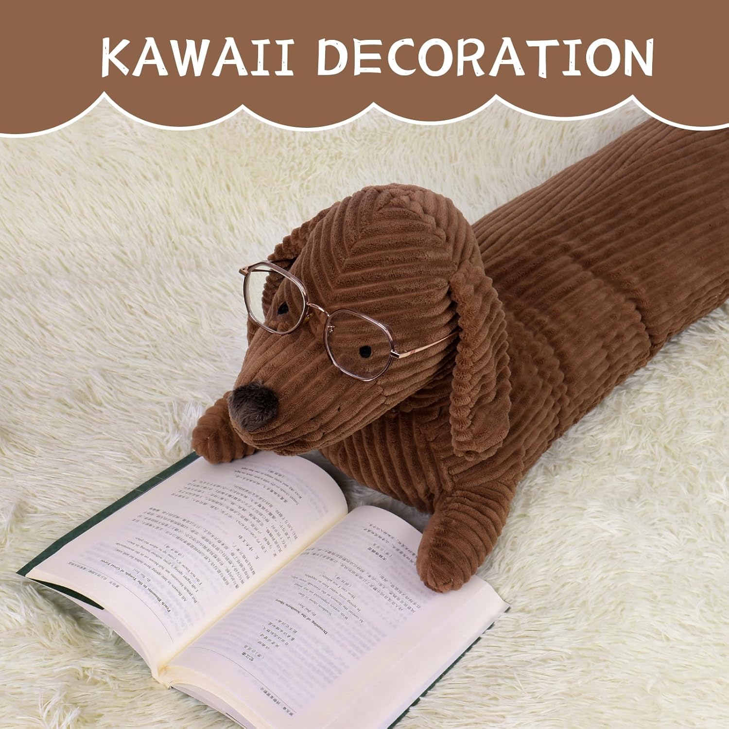Large Dachshund Dog Stuffed Animal Plush
