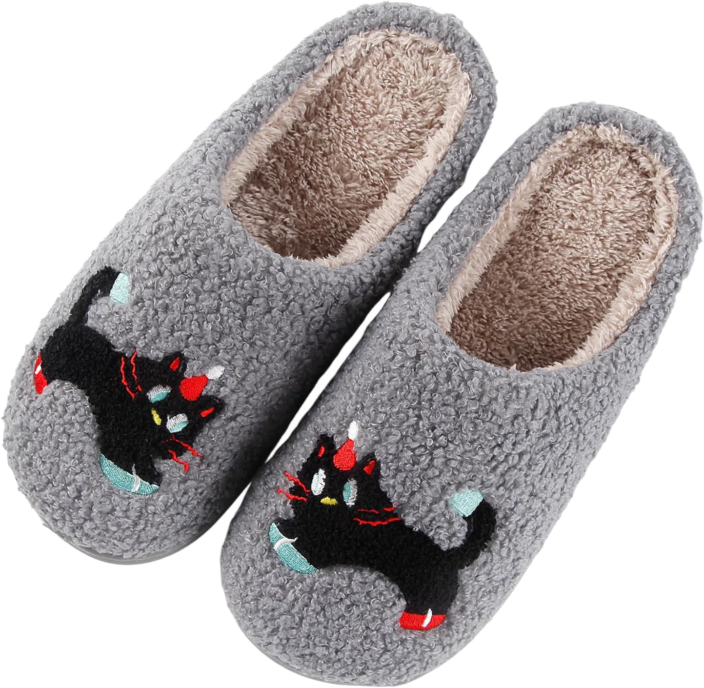 Dachshund Fuzzy Slippers - Cozy Non-Slip House Shoes