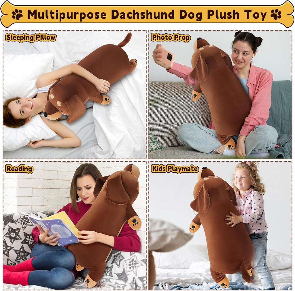 Giant Dachshund Dog Plush Stuffed Animal