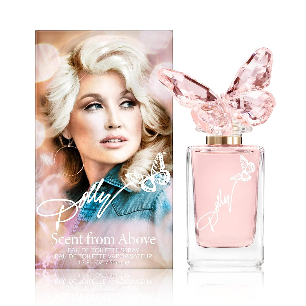 Dolly Parton Perfume - Pink Butterfly Bottle