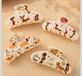 Weenie Cartoon Claw Hair Clips (Pack of 4)