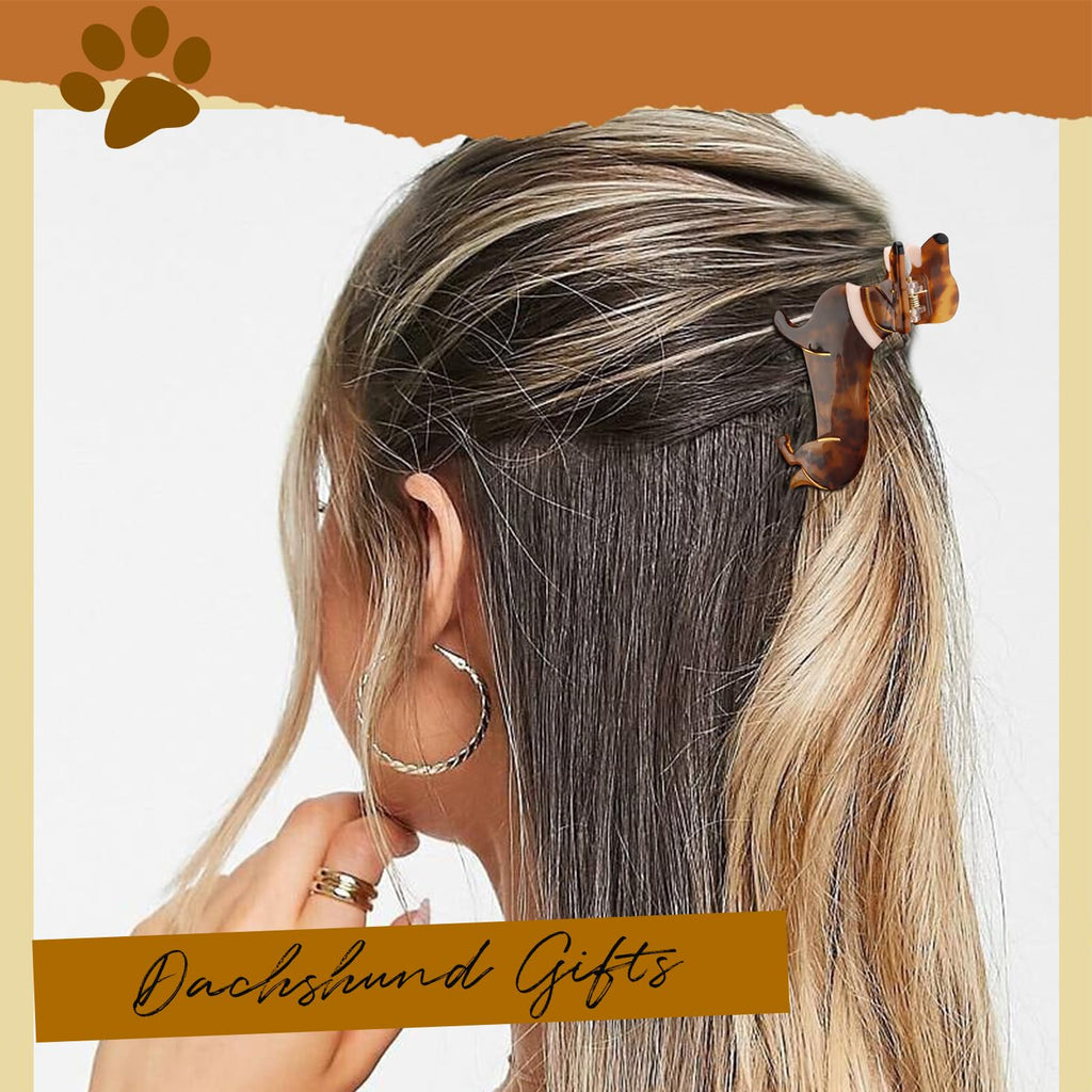 Dachshund Hair Clip - Flutter & Fetch, Co.